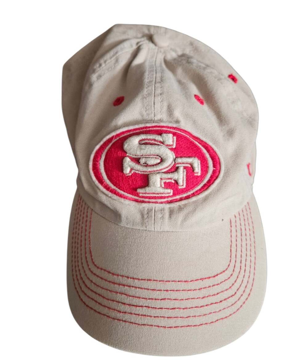 San Francisco 49ers '47 Brand Hat Women's Khaki NFL Team Apparel Strapback Cap